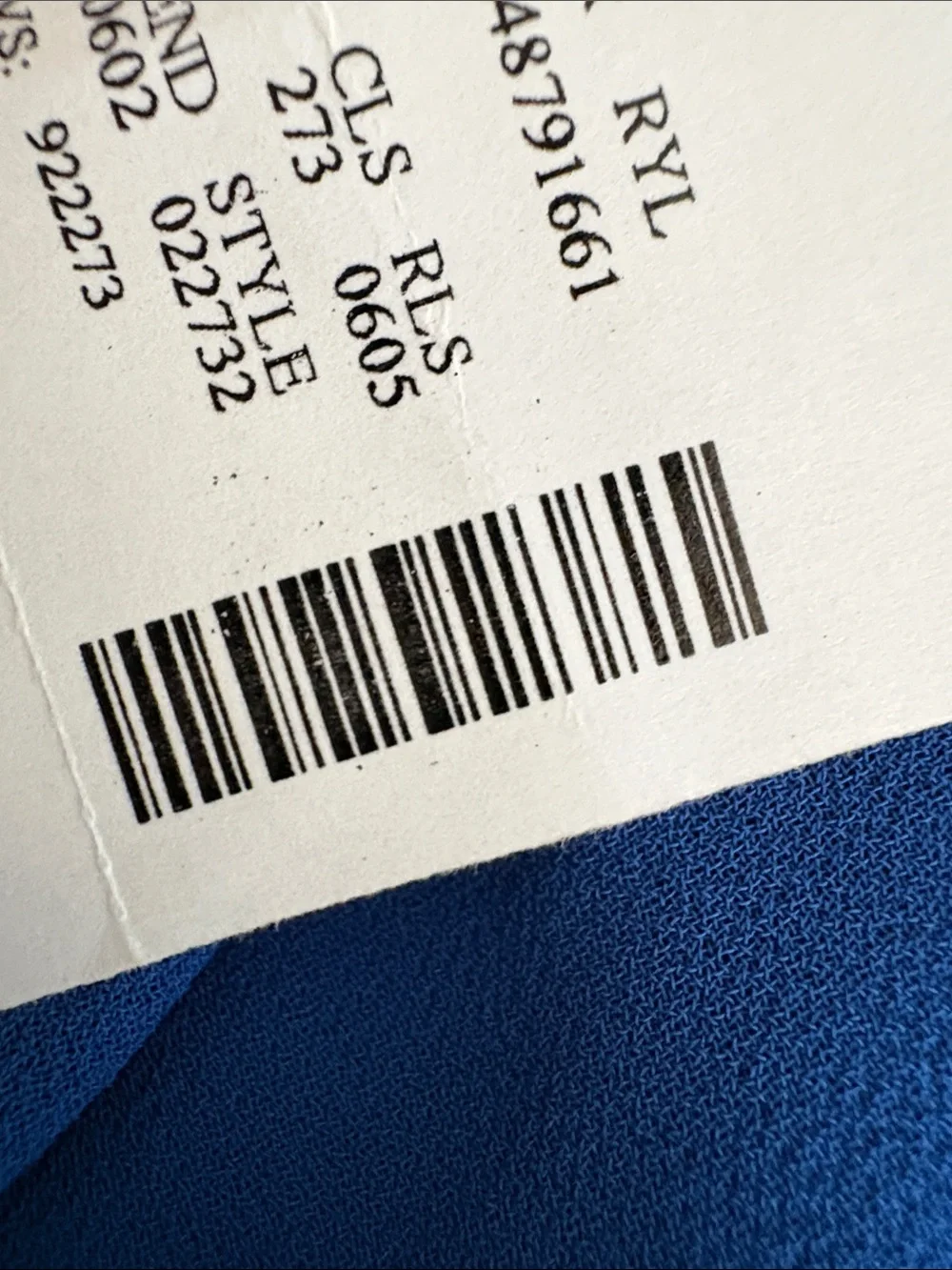 J.B.S. vibrant cobalt